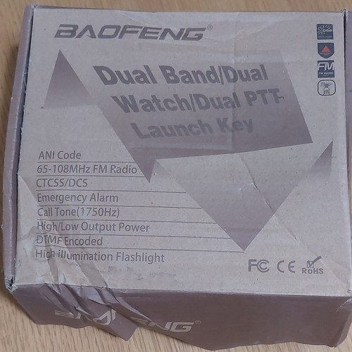 Baofeng dual band 5w - uv-5r,