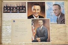 1963 NASA Signed 8x10 Photos