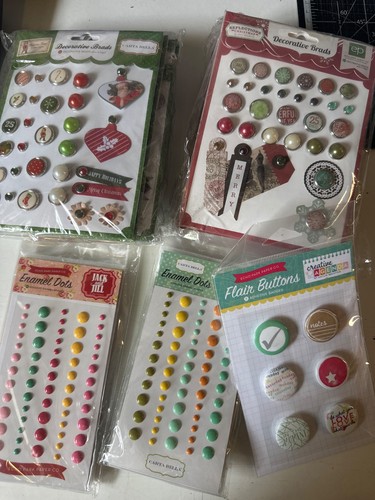 Decorative brads dots echo - brads-,