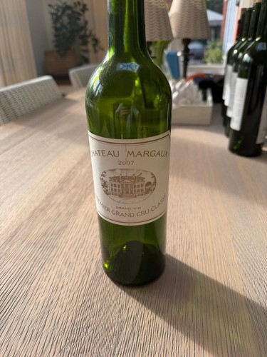 Chateau margaux vintage 2007 - margaux,