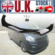 Front Bumper Lip Spoiler Front Splitter Black For Renualt Clio MK2 MK3 MK4 UK