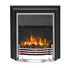 Dimplex Detroit Deluxe Freestanding Electric Fire 2kW Black DTT20X Open Box