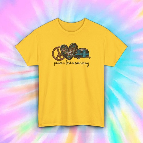 Peace love camping - peace,