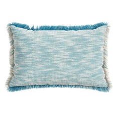 Minnie Woven Cushion Turquoise