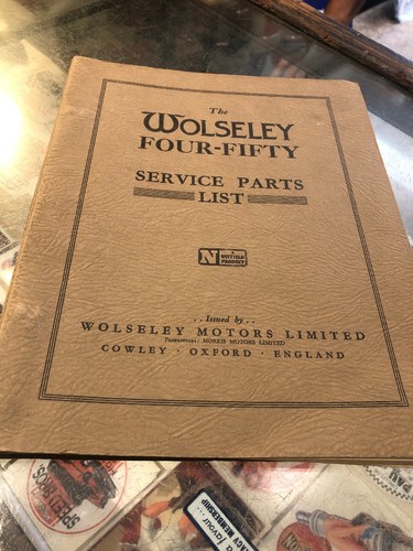 The wolseley four fifty - the,