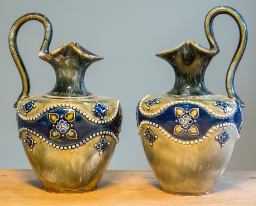 Antique pair royal doulton - pair,