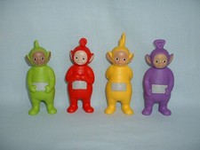 TELETUBBIES Set Of Family Pack Chunky Figures Toys TINKY WINKY/PO/DIPSY/LAA-LAA