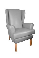 CARE HOME WING CHAIR ORTHOPAEDIC HIGH BACK LUMBAR SUPPORT HIGH SEAT a