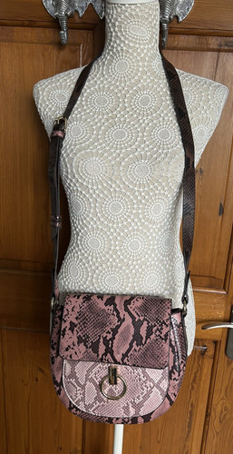 Handbag faith purple snake - by,