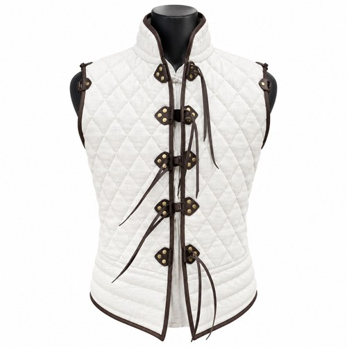 Medieval padded gambeson - gambeson, vest