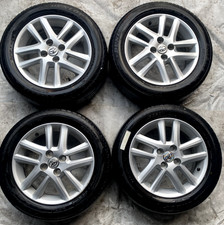4 x Genuine Toyota 15" Alloy Wheels – Set of 4 | OEM Toyota Rims | 4 Stud 
