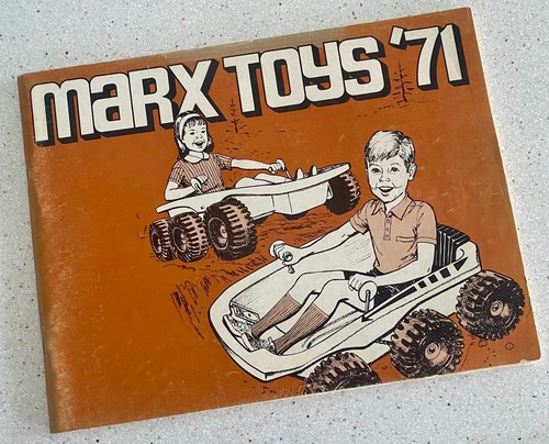Marx toys 1971 catalog trains - toys,