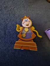 Vintage Beauty And Beast Cogsworth Wind Up Clock Mcds