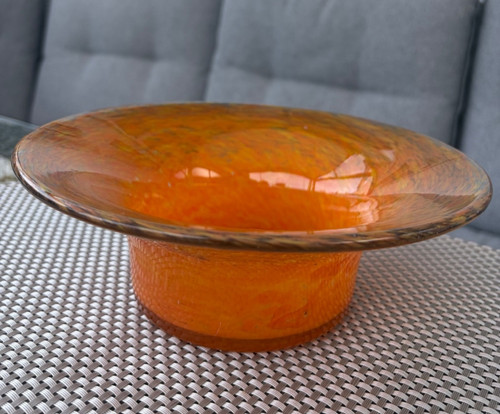 Vintage vasart footed bowl - vasart,