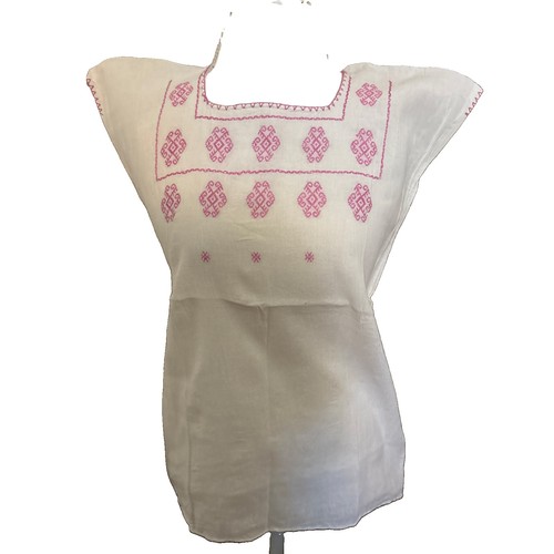 Embroidered mexican blouse - embroidered,