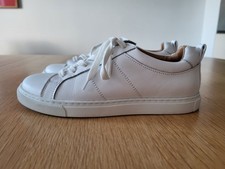 Whistles White Leather Trainers, 38 (5)