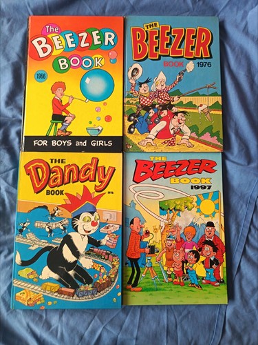 Vintage beezer annuals - beezer,