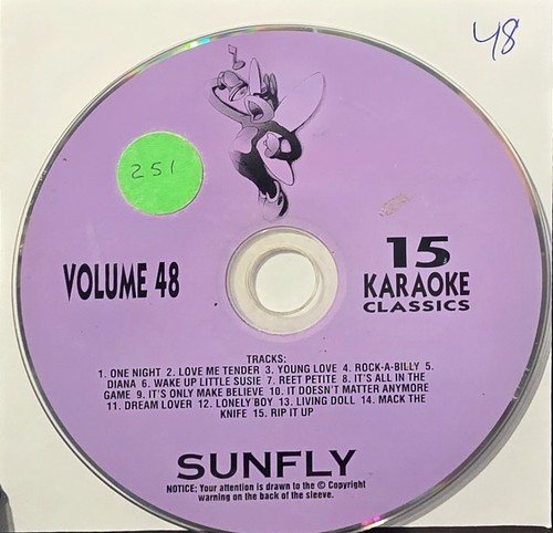 Sunfly karaoke cdg - ,