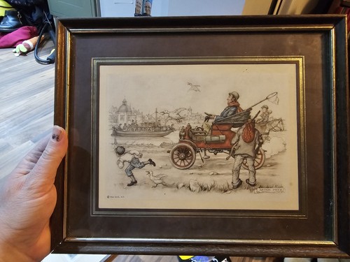 Framed anton pieck - framed,