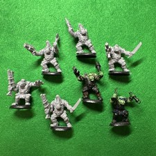 Warhammer 40K 7x Gorkamorka Ork Boy Boyz Orks Lot Bundle Games Workshop 90s 🟡