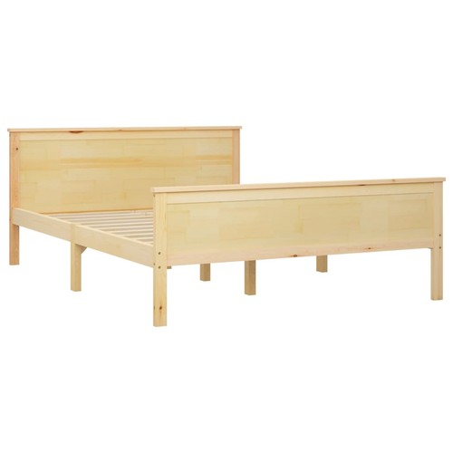 Solid wood pine bed frame - solid,