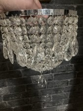 Vintage Crystal Style Chandelier
