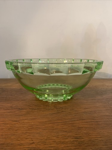 Vintage 1950s green glass - 1950s,
