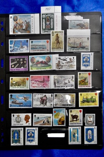 Isle man mint stamp - isle,