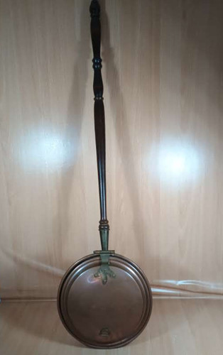 Vintage hammered copper bed - copper,
