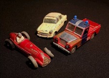 Three Vintage Diecast Cars