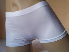 12-14 Girls / Ladies Pretty White Short Panties Knickers -  Ladies 10