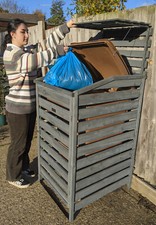 Single Wheelie Bin Store