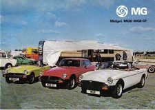 MG Range Midget 1500 MGB MGB