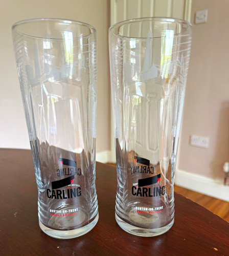 Carling lager pint - lager, beer