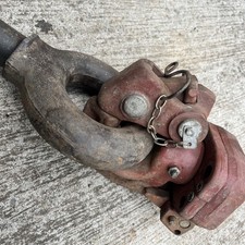 Original Dixon Bate NATO Landrover tow hitch Pintle hook and Ring 