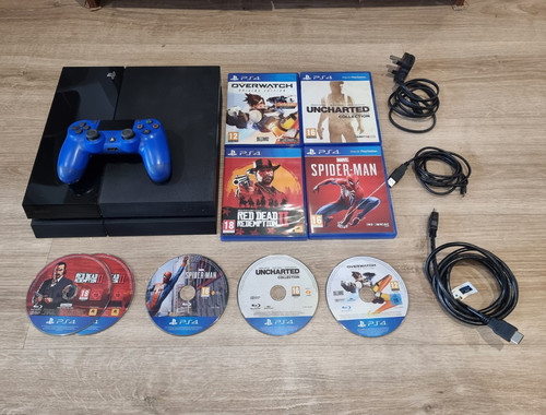 Sony ps4 black pal - black, blu-ray