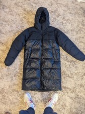 Adidas Originals Long Puffer Winter Parka Coat Jacket. Retro Casuals Mod XS