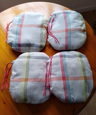 Set of 4 NEXT tie SEAT PADS