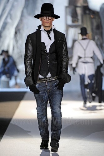 Dsquared fw2011 archive biker - fw2011,