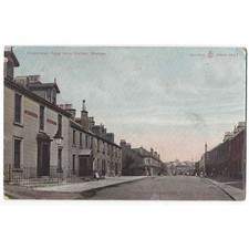 WISHAW Caledonian Road from the Station, Lanarkshire Postcard Postally Used 1910