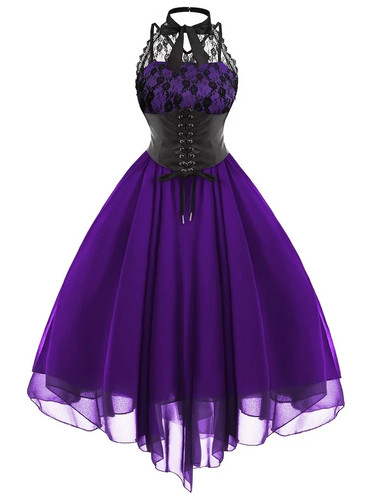 Dress steampunk halter corset - steampunk,