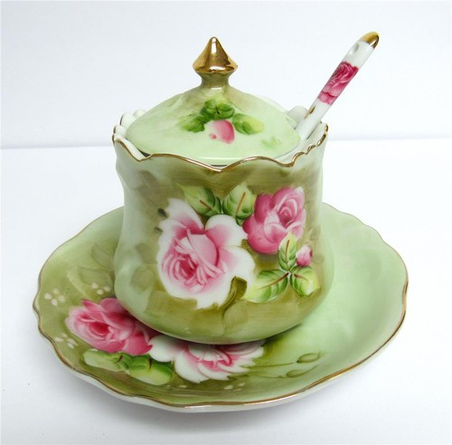 Lefton china heritage green - lefton,