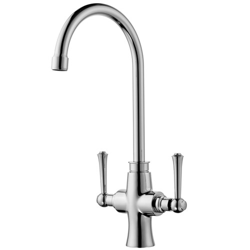 Traditional kitchen sink - kitchen, mixer