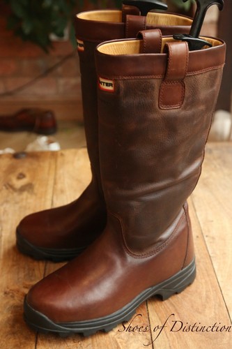 Hunter brown grain leather - hunter,