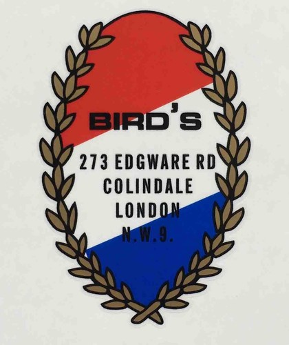 Bird colindale crest - of,
