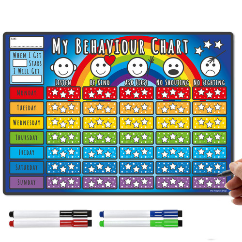 Reward chart reusable - 3-in-1,