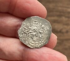 STEPHEN (1135-1154). SILVER PENNY. CROSS MOLINE ‘WATFORD’TYPE. LINCOLN MINT.