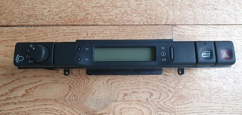 Jaguar lcd clock - lcd, x300