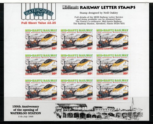 Stamps local mid - local, gb-mid-hants