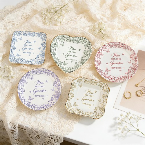 Personalized new grandma ring - new,